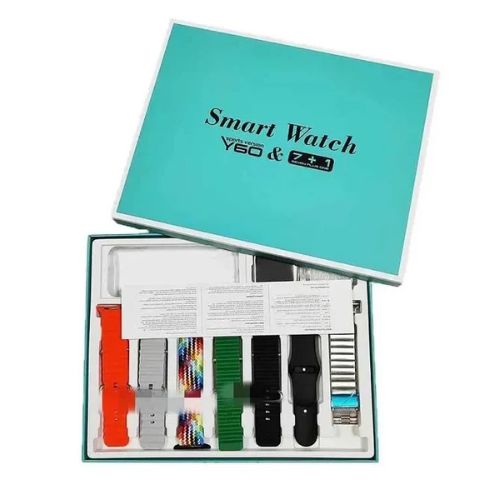 Y60 Ultra Smartwatch 49mm 7in1 Set with Jelly Case | Bluetooth Calling