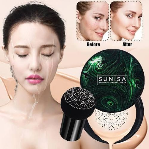 SUNIS Foundation Base Water proof Mushroom Head Air Cushion BB CC Cream