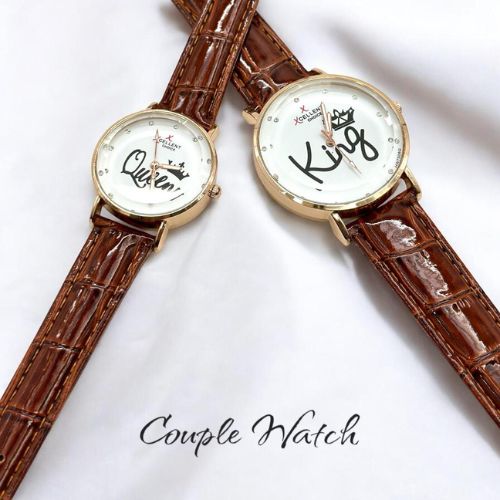 Charming Analogue Couple Watches – Perfect for Unisex Styling