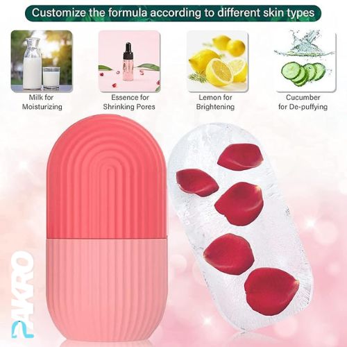 Ice Roller Massager for Face, Eyes and Neck - Natural Skin Care