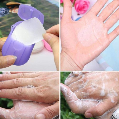 Disposable Mini Portable Travel Soap Paper Sheets