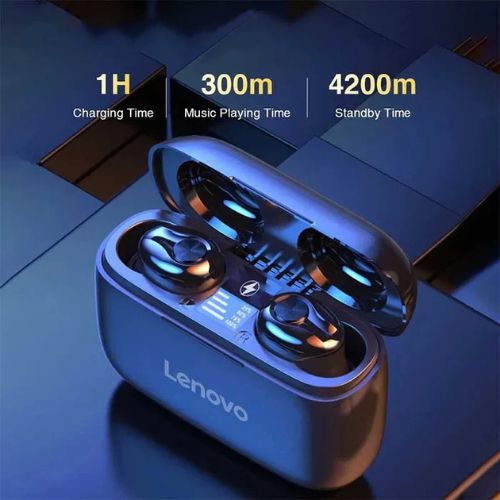 Lenovo True Wireless Stereo In-Ear Earphones Ht18 (White)
