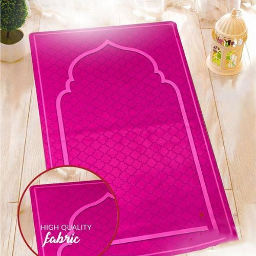 Couple Prayer Mat Rubber Back Washable & Durable