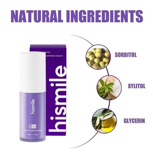 V34 Colour Corrector Serum - Purple Toothpaste | Teeth Whitening