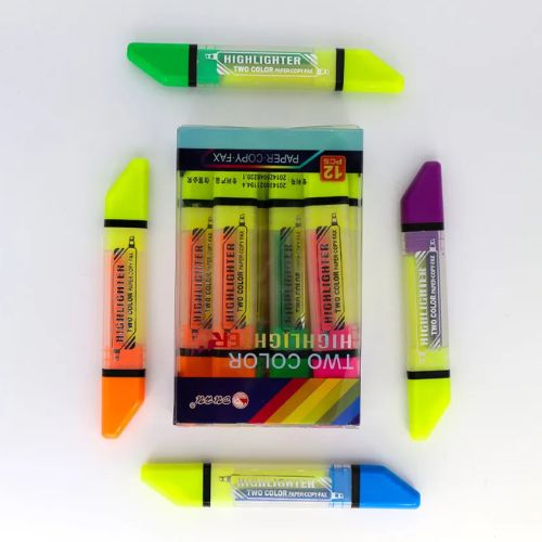 Double Sided Highlighter Pen l Unique Highlighter Marker For Marking