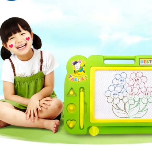 Plastic Magnetic Drawing Board for Kids - 1 Pc Fun with Animals for Girls and Boys