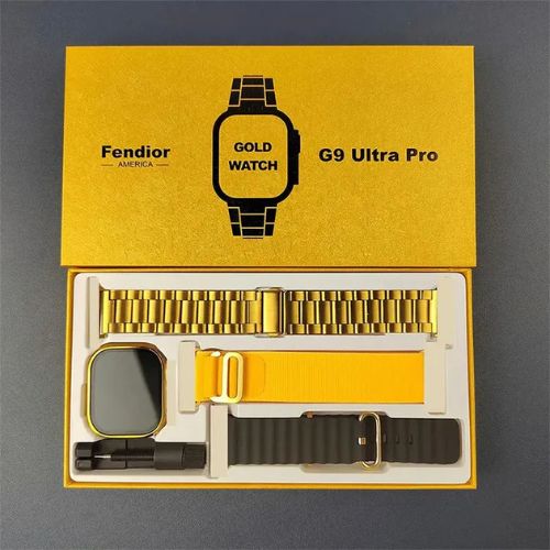 G9 Ultra Pro 2.03HD Screen Gold Smart Watch Ultra Series