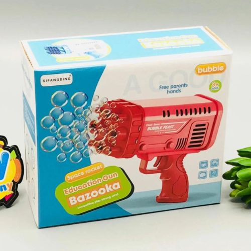 Bazooka Bubble Gun Toy – Fun Automatic Bubble Machine
