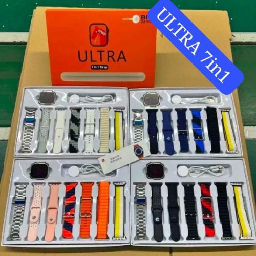 Ultra 7 in 1 Strap Smart Watch 2.01 infinite Display