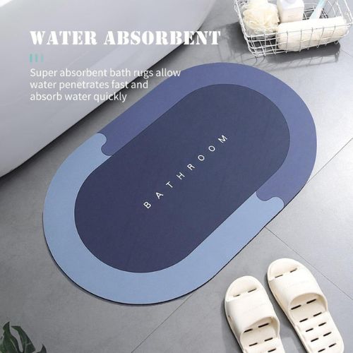 Non-slip Bathroom Mat Non-slip Toilet Super Absorbent Bathtub Mat