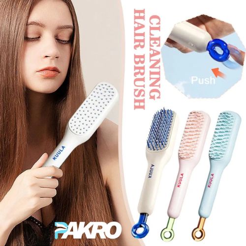 Foldable Hair Tooth Comb Portable Travel Soft Brush