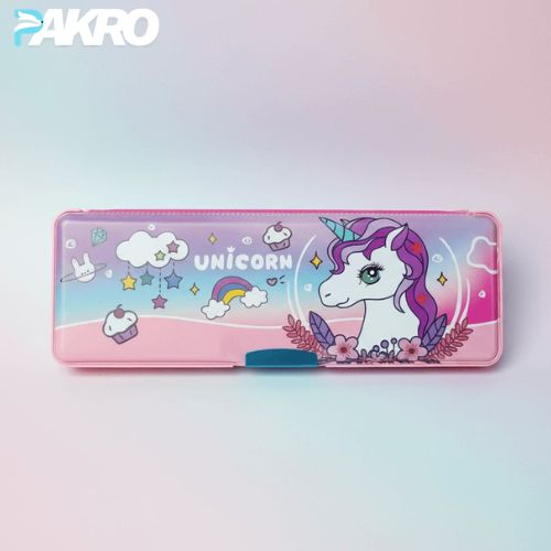 Unicorn Pencil Box School Box Metal Stationery Box - Pencil Box
