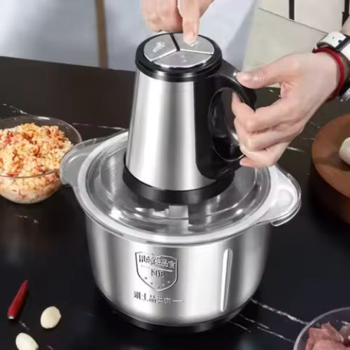 Stainless Steel 2 Speeds Big Capacity Electric Meat Grinder Food Processor