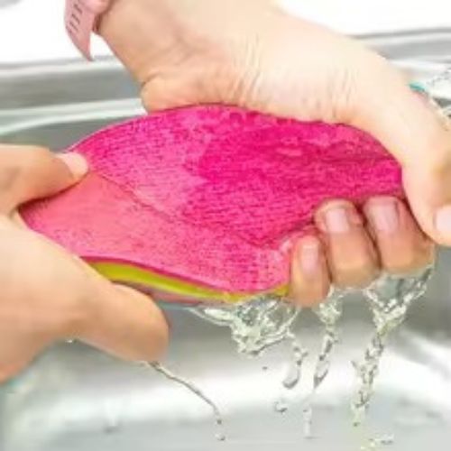 Rainbow Sponge – 12 Layer Durable Cleaning Sponge for Kitchen & Household Use