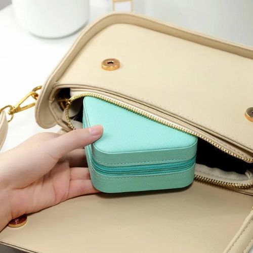 Mini Jewelry Organizer – Compact Storage Box, Practical Accessory for Women