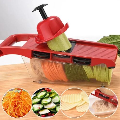 10 in 1 Mandoline Slicer Vegetable Cutter with Stainless Steel Blades