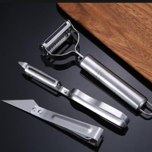 Compact Stainless Steel Grater - 1 Pc Kitchen Essential