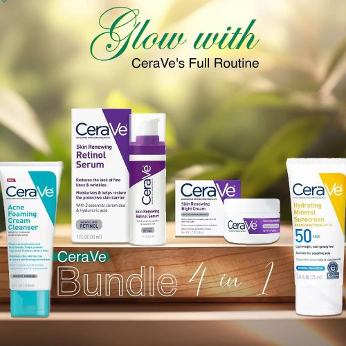 CeraVe 4-in-1 Skincare Bundle - Your Ultimate Skin Solution