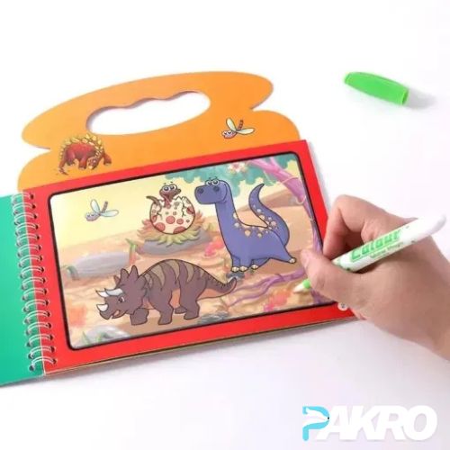 Creative Portable Coloring Notebook For Children Water Magic Book