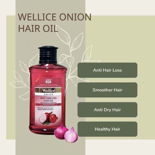 Wellice Onion Anti Hair Loss Hair Oil 150ml