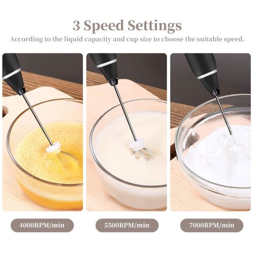 2 in 1 Electric Coffee Beater & Milk Frother | Handheld Egg Beater
