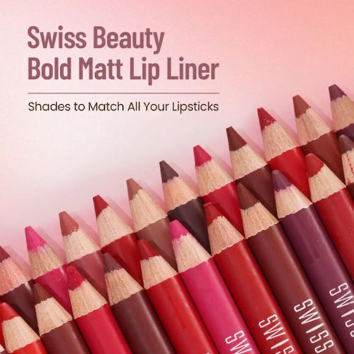 Swiss Beauty Bold Matt LipLiner Smooth & Matte Finish