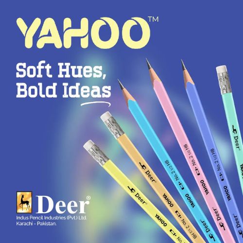 DEER Yahoo Pencil #400 Real wood pencils