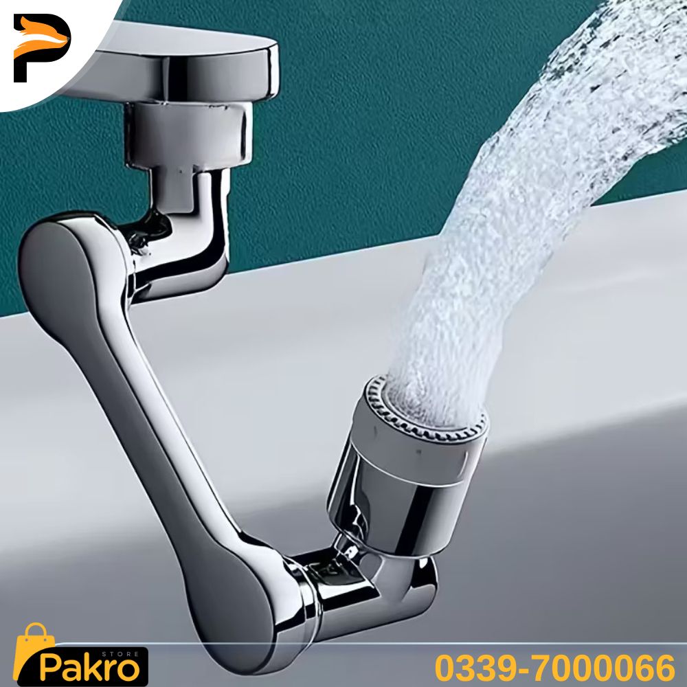 Rotatable Kitchen & Bathroom Washbasin Tap - Water Saving Bubbler Nozzle