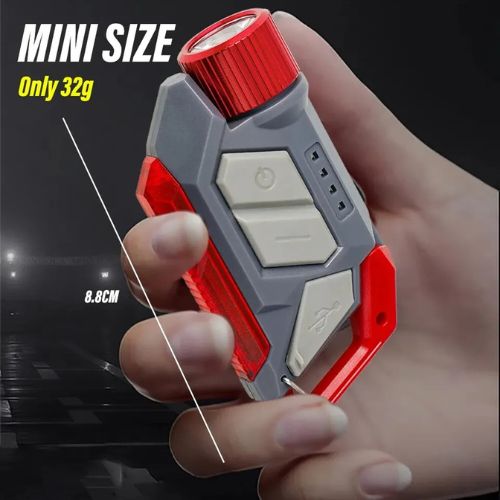 Super Bright MINI LED Flashlight - 7 in 1 - Outdoor Waterproof