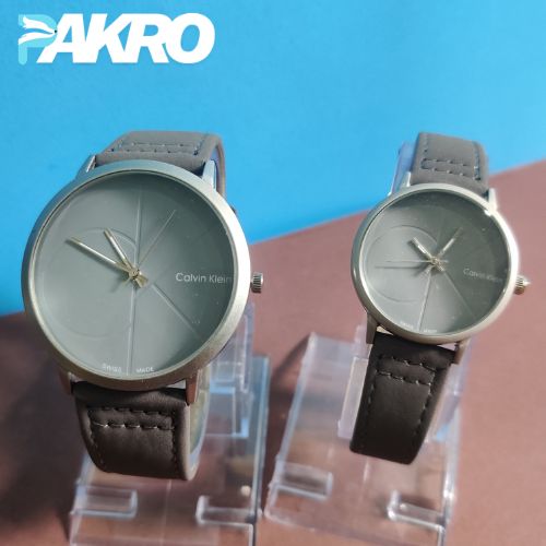Premium Quality Set of 2 Watches for Couples With Box