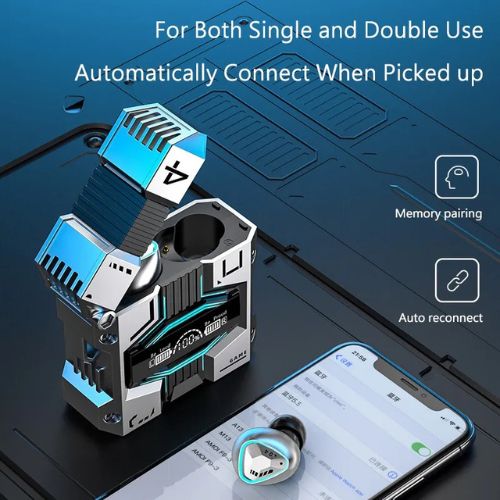 M45 Wireless Bluetooth 5.3 Gaming LED Ambient Headset