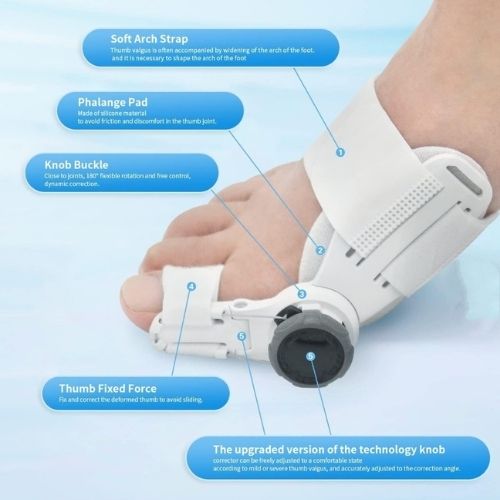 Big Toe Straightener Corrector Knob Hallux Valgus Correction