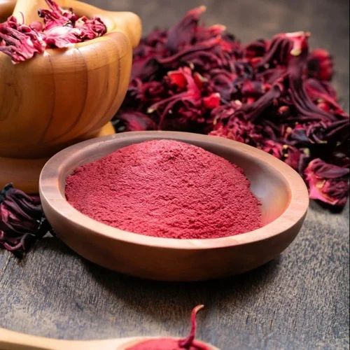 Hibiscus Flower Powder 100% Pure And Natural | Organic Herbal Powder (100g)