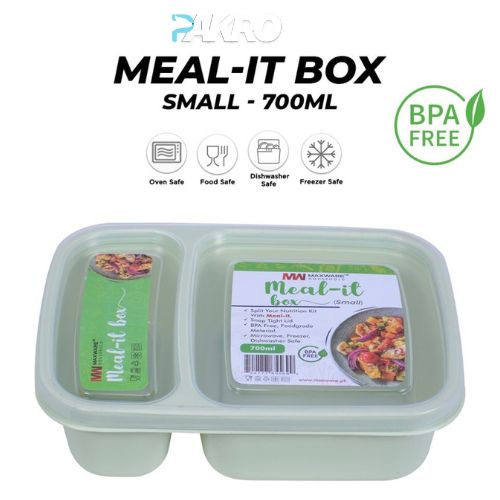 Lunch Box Large 700 ML (With Two Portions) For Office, School & College