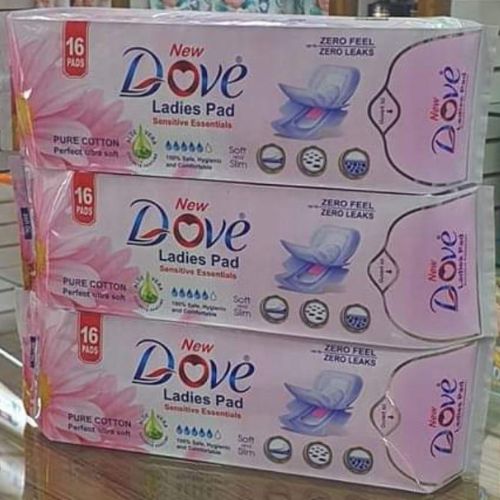 Dove Sanitary Pads - Pack of 3 Disposable Periods Pull up Pads (Like Underwear)