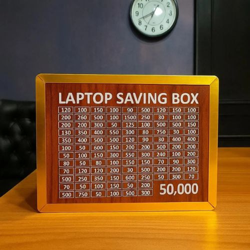 50K Laptop Saving Money Box I Saving Box I Box For Saving I Money Saving Box