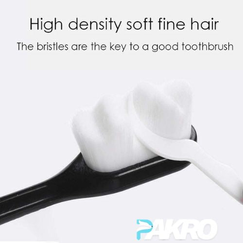 Adult Nano Toothbrush Ultra Soft Toothbrush with Micro Bristles