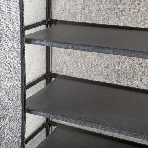 Shoe Rack Organizer Detachable Shoe Rack Multi Layer Non Woven Shoe Cabinet