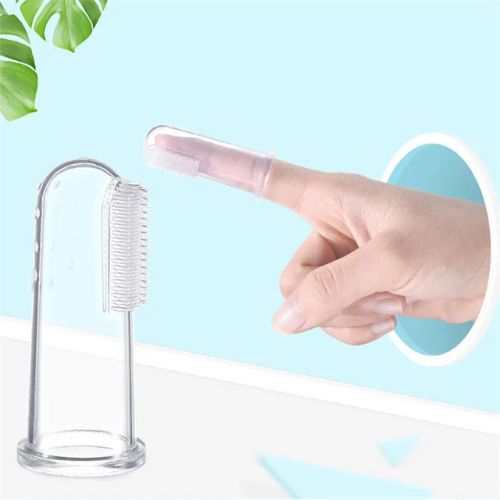 Pack of 2 - Baby U Shaped & Finger Toothbrush