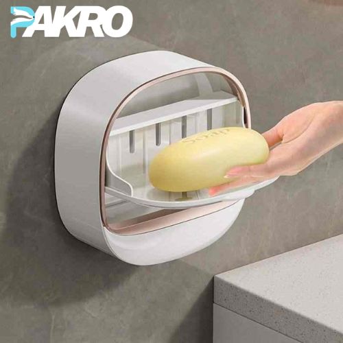Waterproof Luxury Soap Holder with Drain Tray