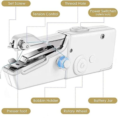 Mini Portable Battery Powered Handy Sewing Machine
