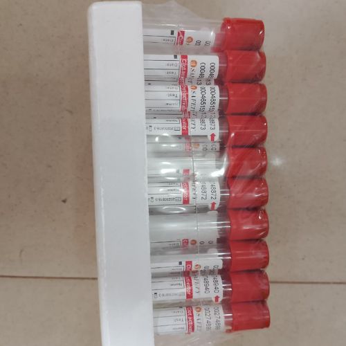 SAFETY Clot Activator Vacuum Blood Collection Tubes - Pack of 100