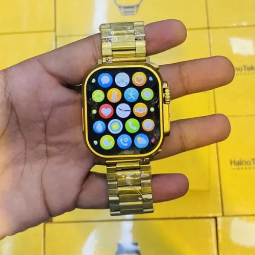 G9 Ultra Pro 2.03HD Screen Gold Smart Watch Ultra Series