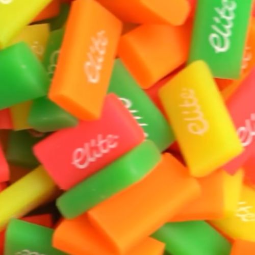 Transparent Soft & Smooth Colourful Eraser for Girls & Boys