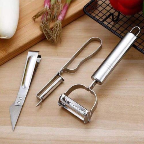Compact Stainless Steel Grater - 1 Pc Kitchen Essential