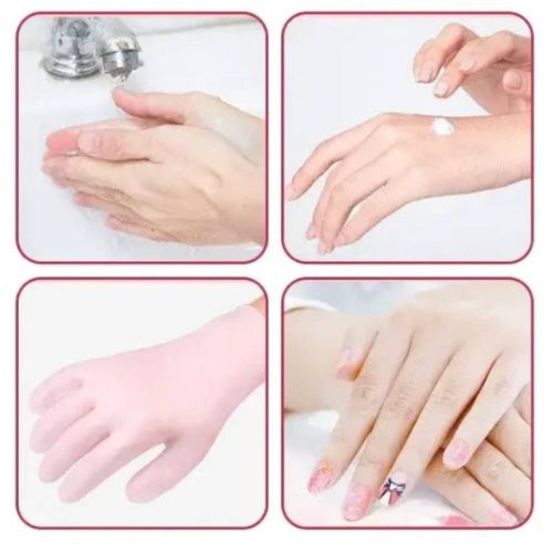 1 Pair - Moisturizing Gloves Soft Comfortable Durable Quality Relaxation
