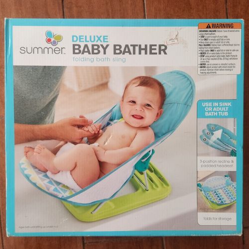 Luxurious Baby Bather | Bath Seat For Newborn | Infant-Pillow included