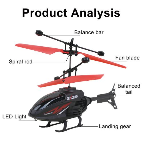 Electric Drive Helicopter Set for Kids - 1 Pc - Fun for Boys and Girls Aged 1-10