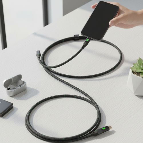 120W Fast Charging Cable - Sabawoon Type-C to Type-C