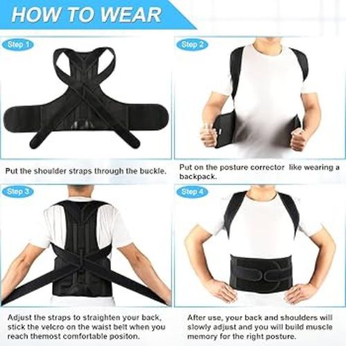 SN-660 Smart care brand Posture corrector Upper back support Strong grip